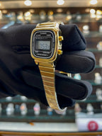 Casio vintage la670ga for girls in gold