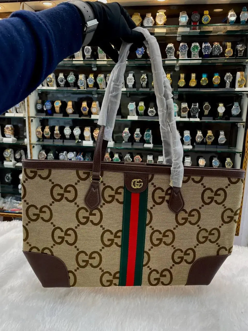 Gucci Ophidia gg Medium Tote Bag