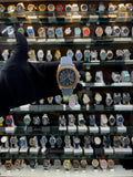 Patek Philippe aquanaut luce annual calendar rose gold in master piece