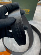 Hugo Boss premium leather belt for mens