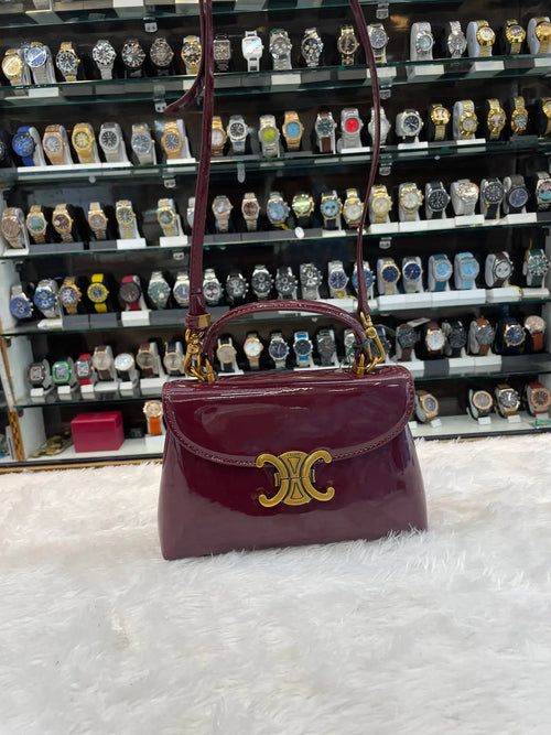 Celine teen nino bag in master piece for girls red