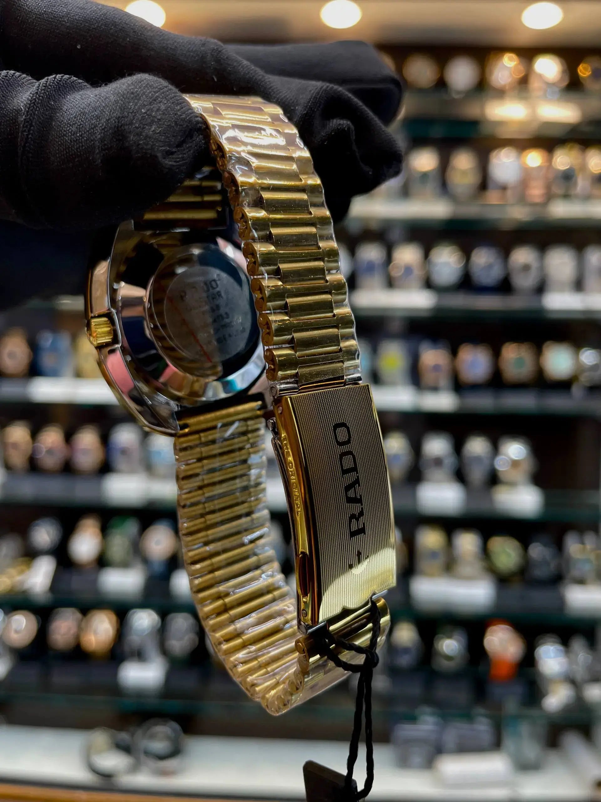 Rado diastar now in master piece new dial in gold