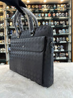 Mont Blanc laptop bag in heavy quality