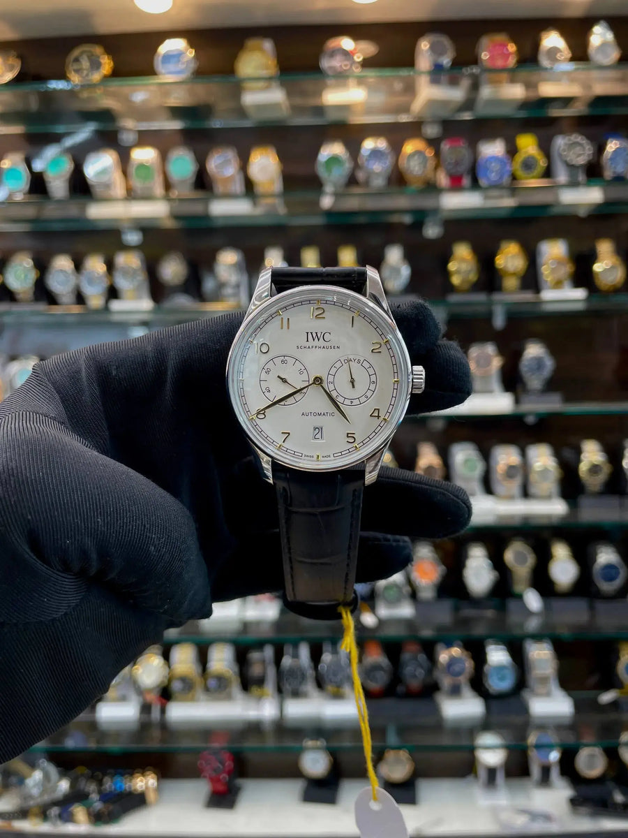 IWC schaffhausen portugieser automatic 42 now in master piece for mens
