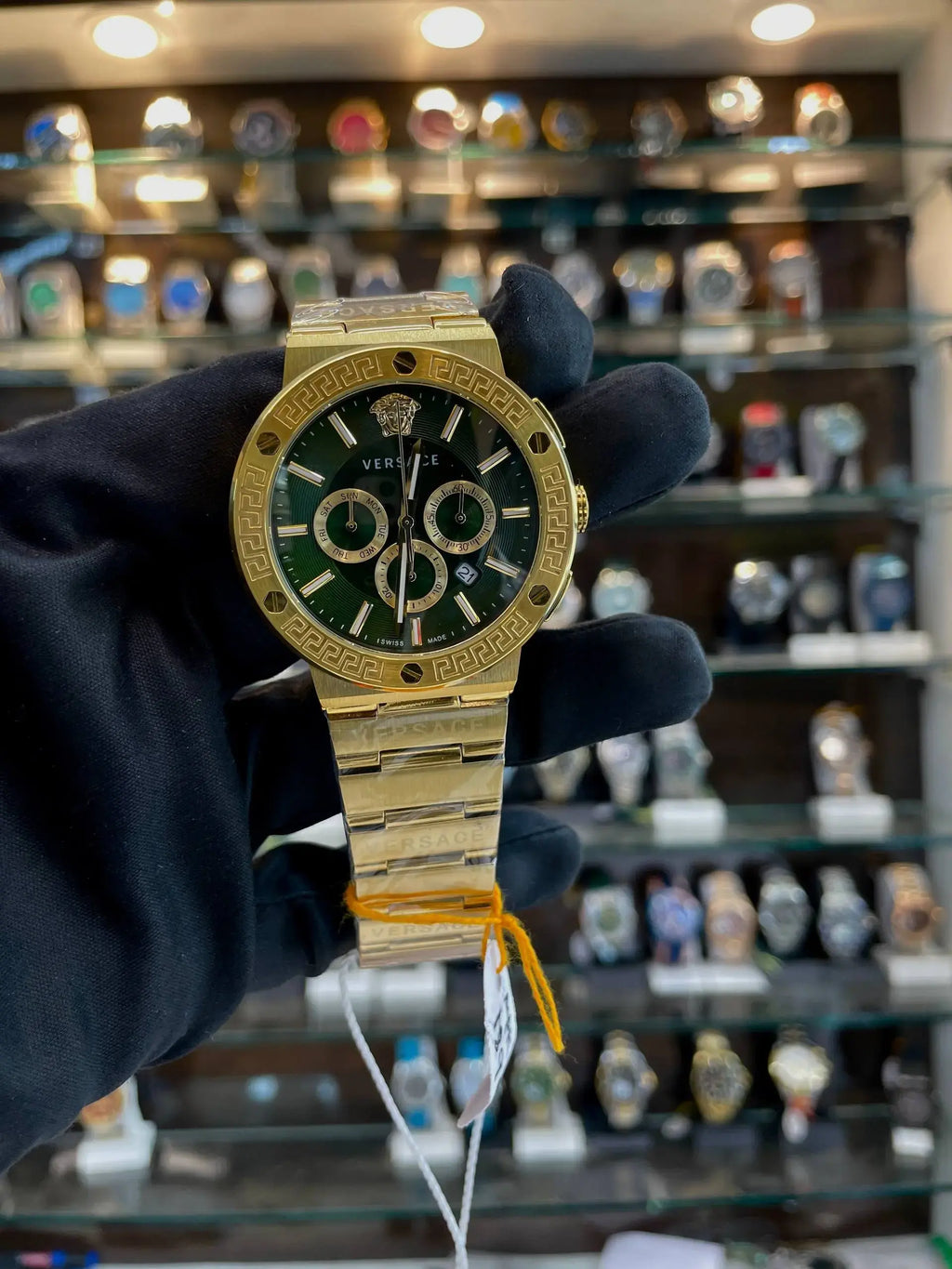 Versace chronograph now in master piece