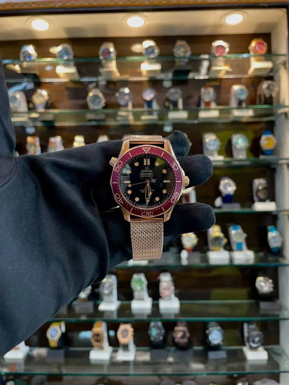 Omega seamaster james bond in master piece