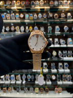 Gucci g-timeless rose gold dial quartz