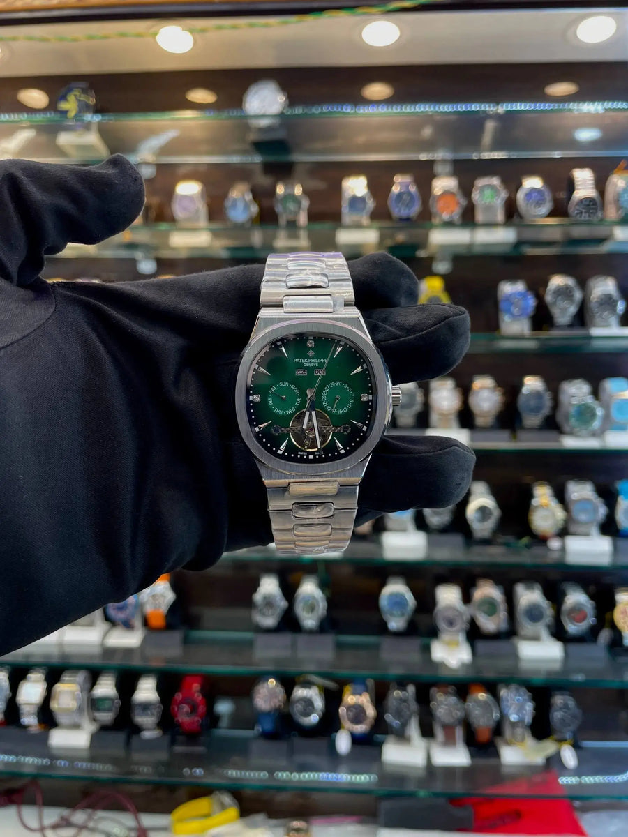 Patek phillipe in chrono automatic machine metal body
