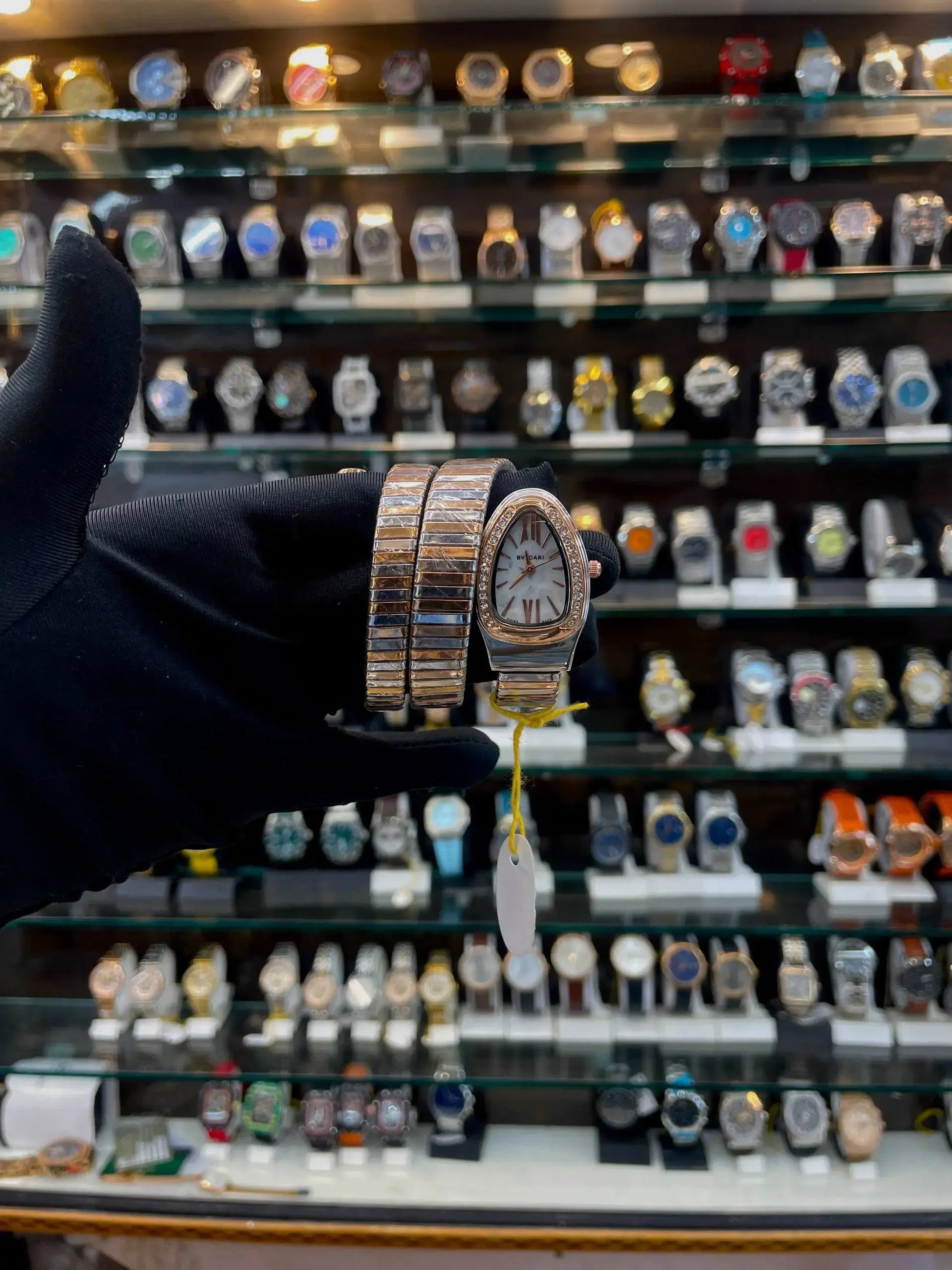 Bvlgari bracelet serpenti tubogas watch for girls|