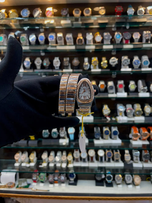 Bvlgari bracelet serpenti tubogas watch for girls|