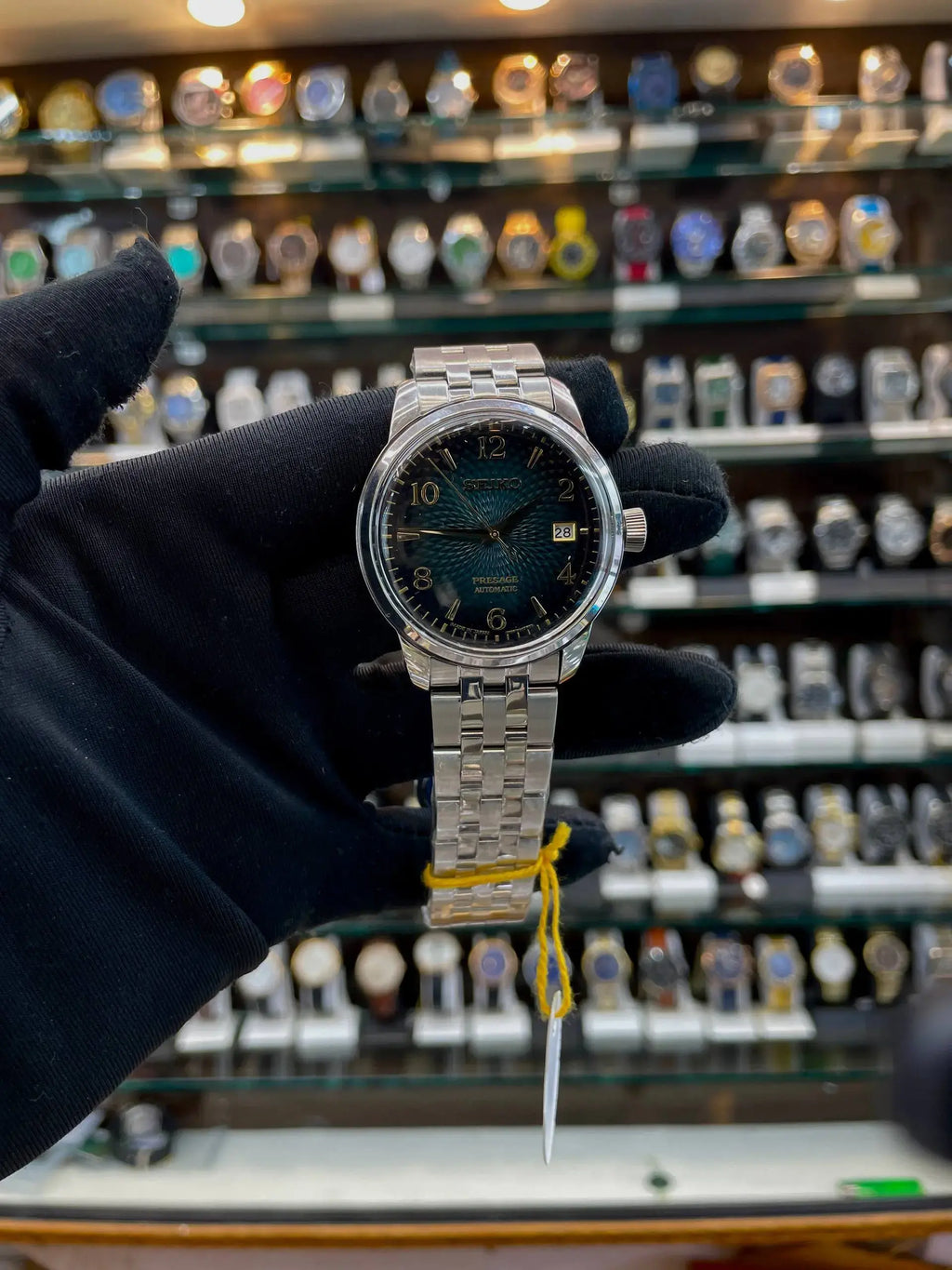 Seiko presage in texter dial for mens in master piece