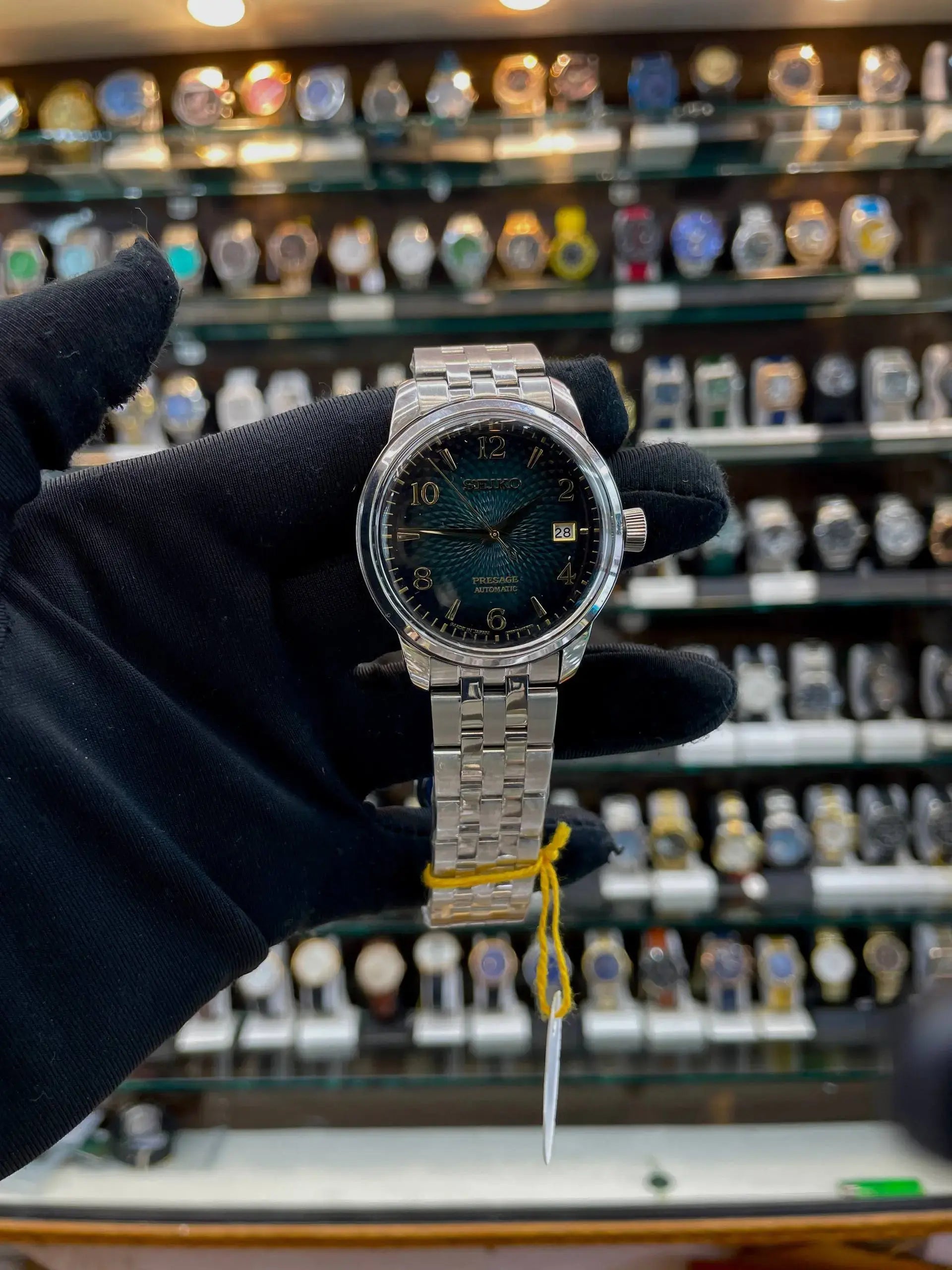 Seiko presage in texter dial for mens in master piece