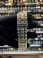 Tissot chemin des tourelles powermatic now in master piece chain green