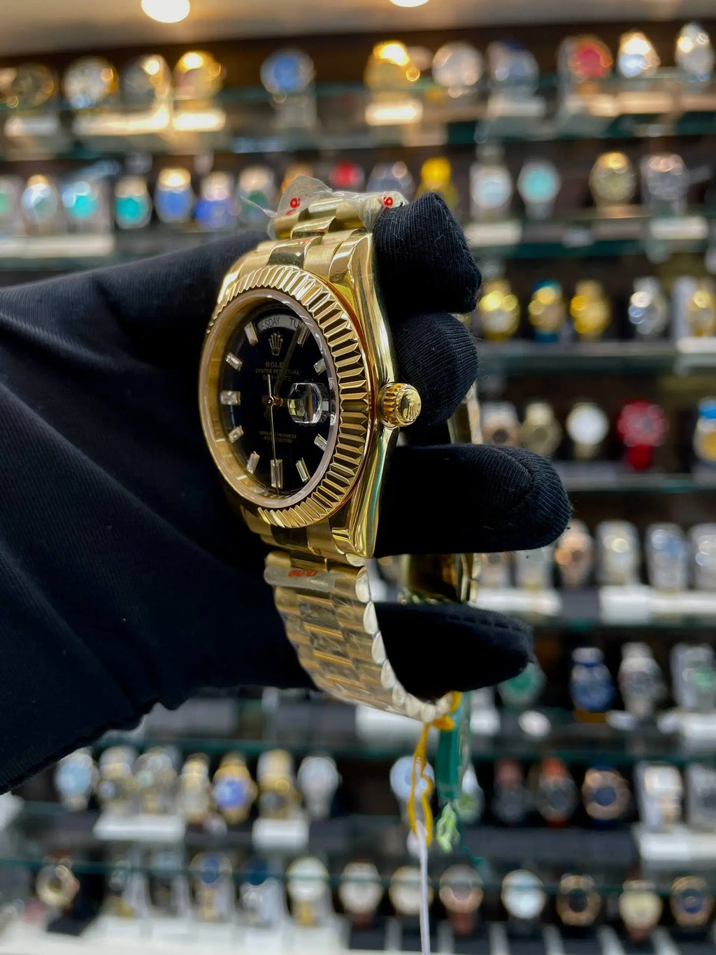 Rolex day-date 40mm yellow gold in master piece