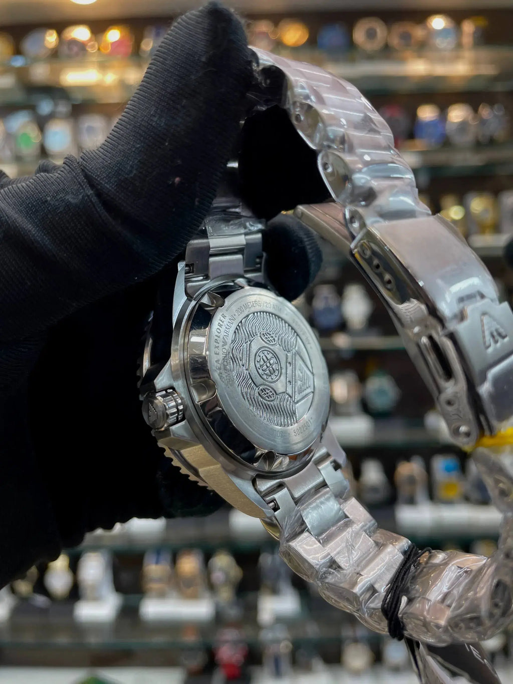 Emporio armani sea explorer divers 200mm now in master piece