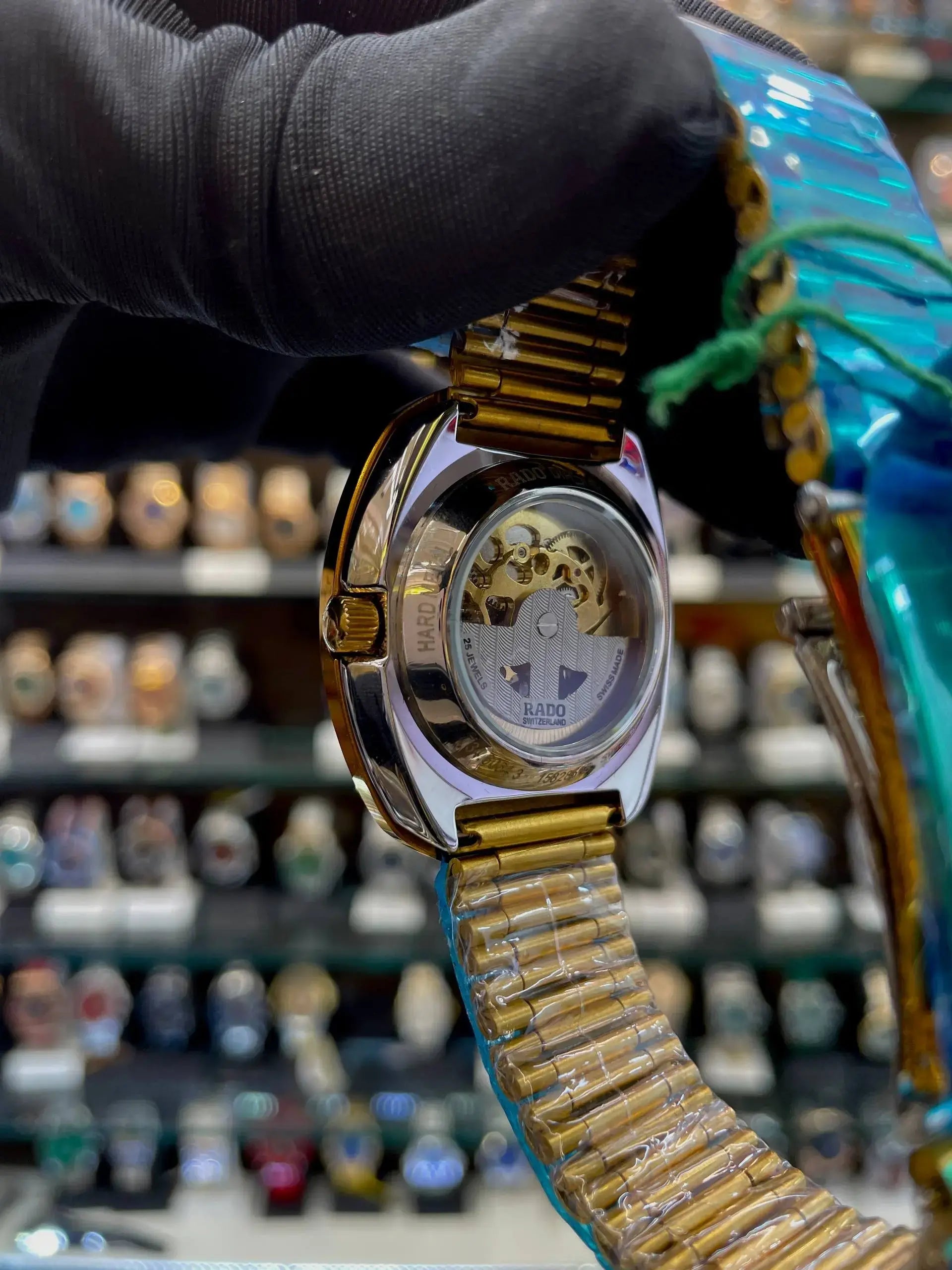 Rado diastar in transparent dial in master piece