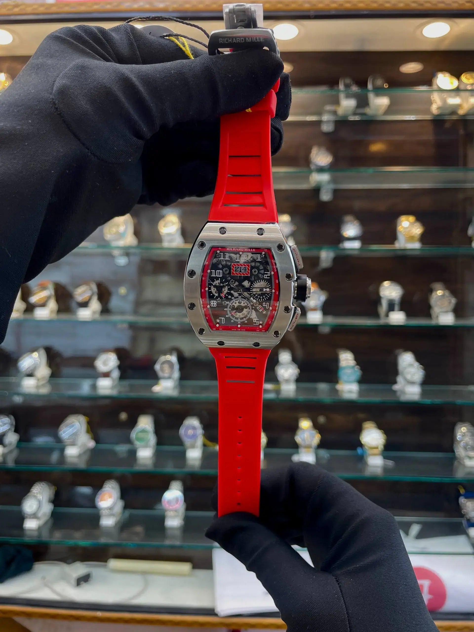 Richard mille (rm011) ag felipe massa now in master piece red