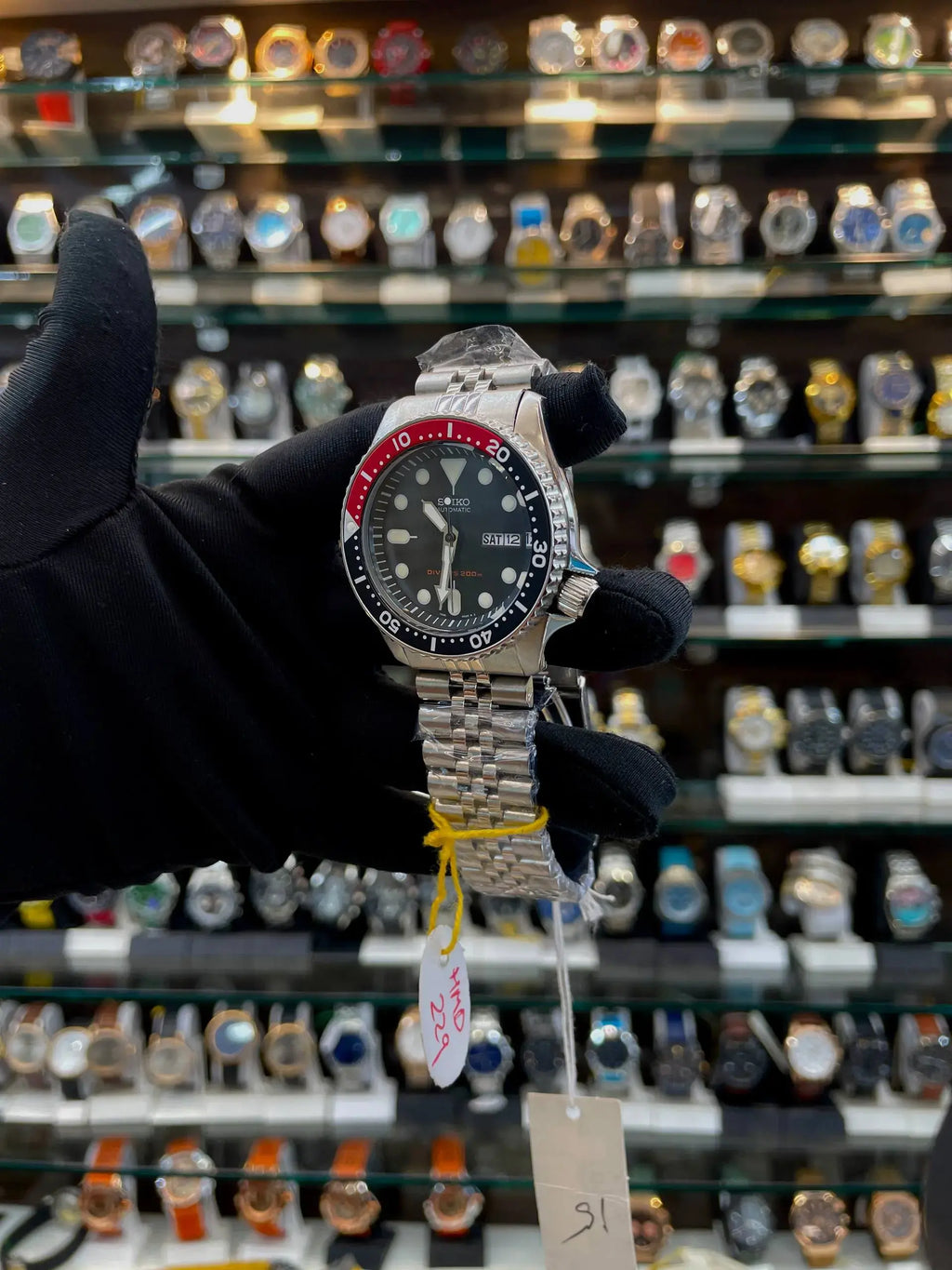 Seiko skx009k2 divers in master piece for mens