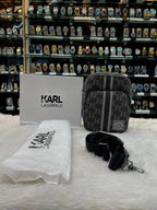 Karl lagerfeld k/kanvas crossbody bag for mens