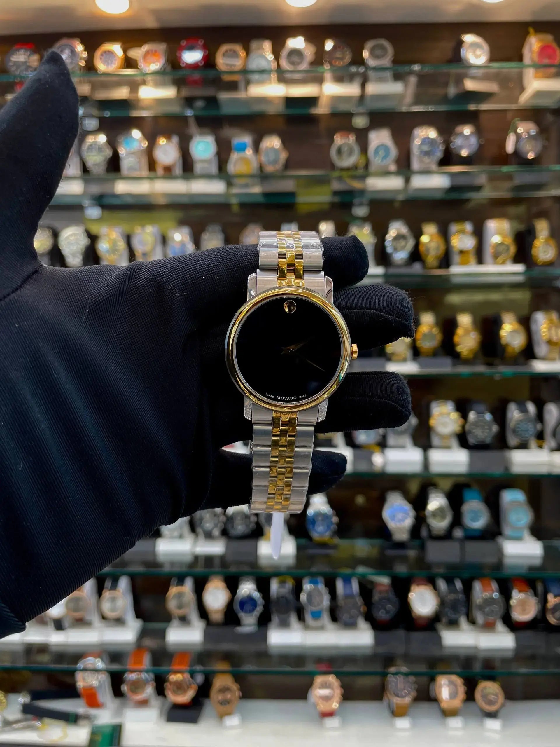 Movado museum classic now in master piece for mens