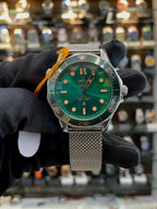 Omega seamaster stainless chain divers