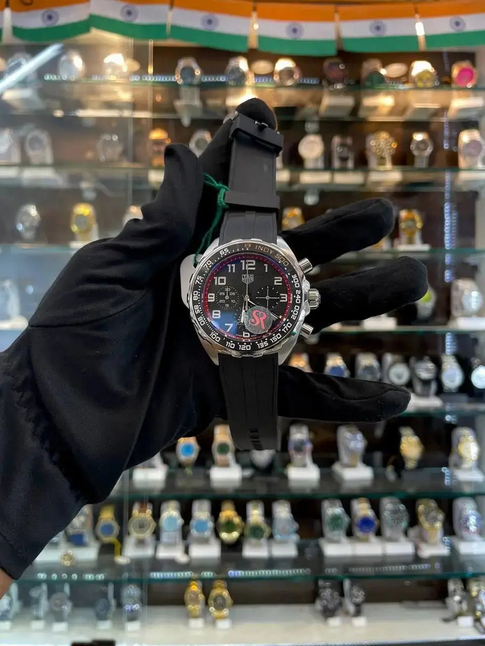 Tag heuer indy-500 chrono working men's watch
