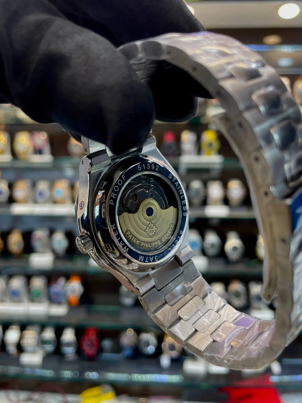 Patek phillipe in chrono automatic machine metal body