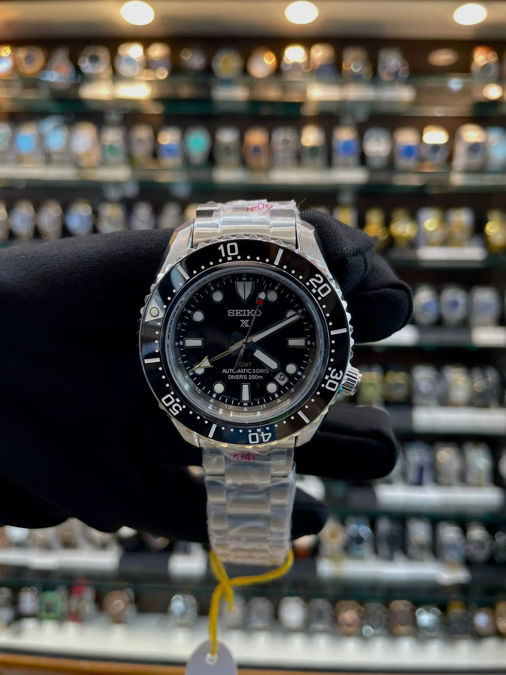 Seiko prospex dark depths gmt divers in master piece