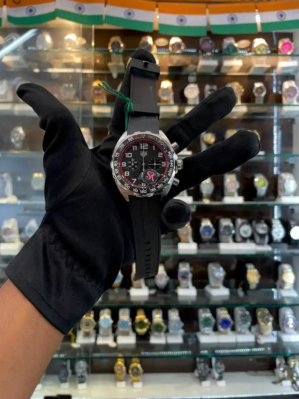 Tag heuer indy-500 chrono working men's watch