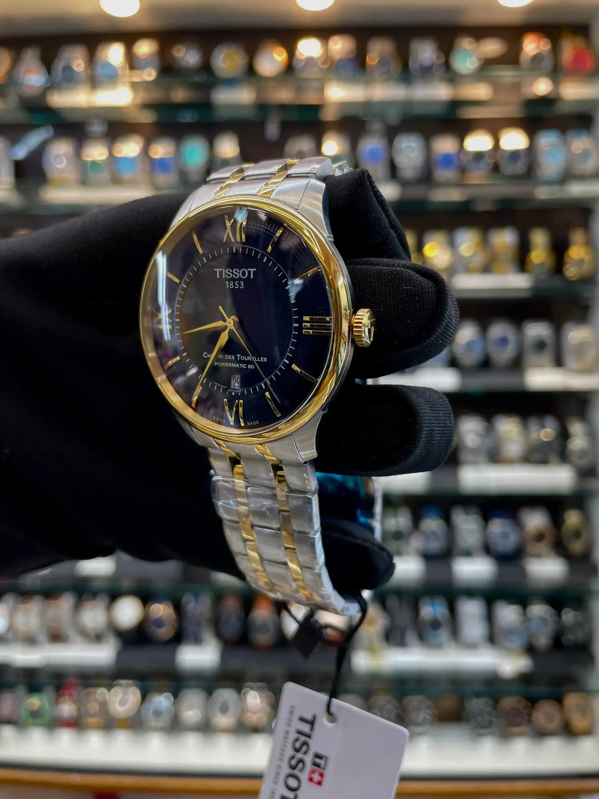 Tissot chemin des tourelles powermatic now in master piece chain