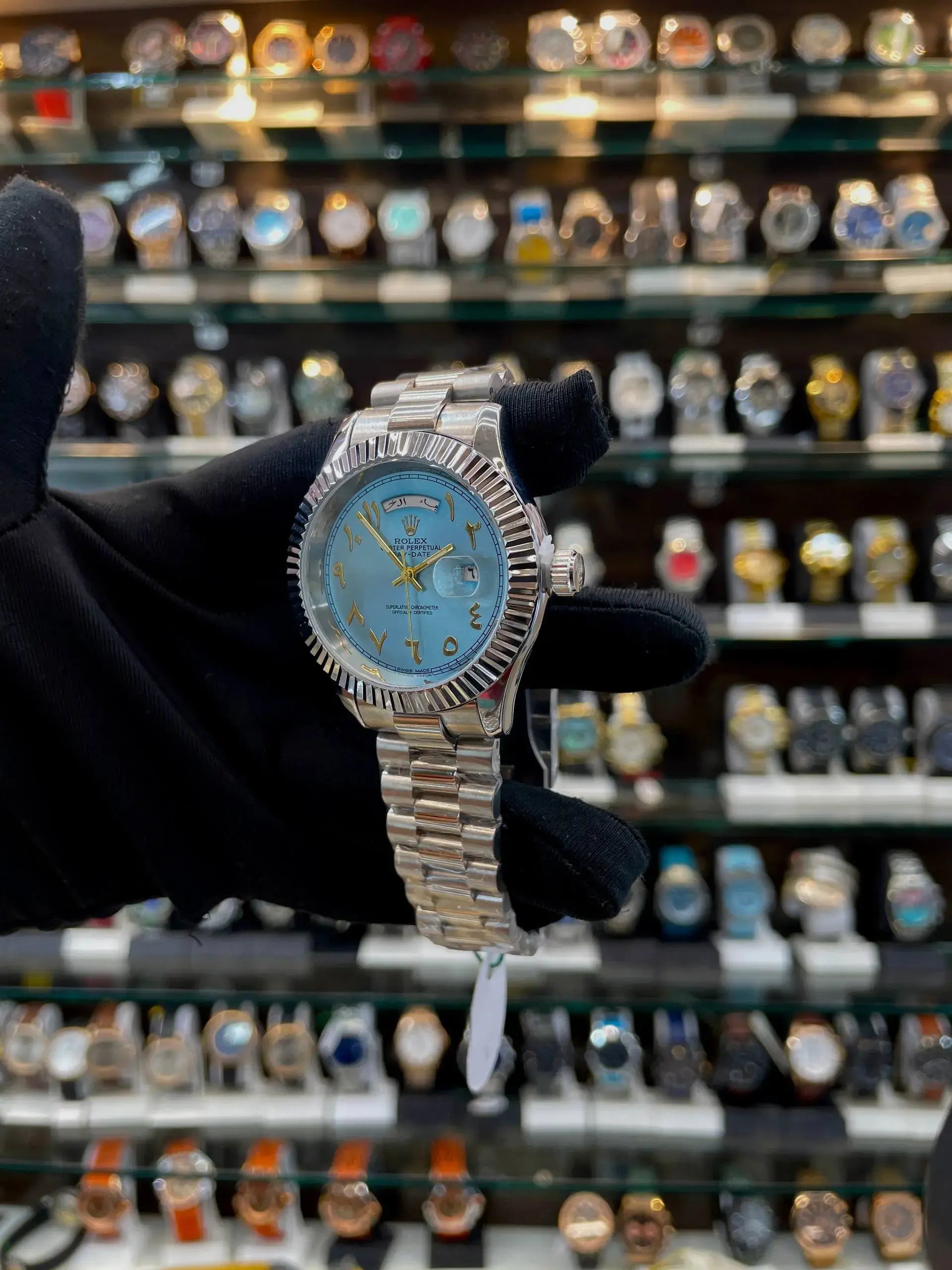 Rolex day-date in arabic dial for mens