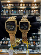 Fossil Machine Luxe Limited-Edition in couple set black dial