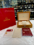 OMEGA OG WOODEN YELLOW BOX