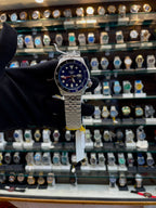 Seiko SSK035K1 5 Sports SKX GMT automatic watch in master piece blue