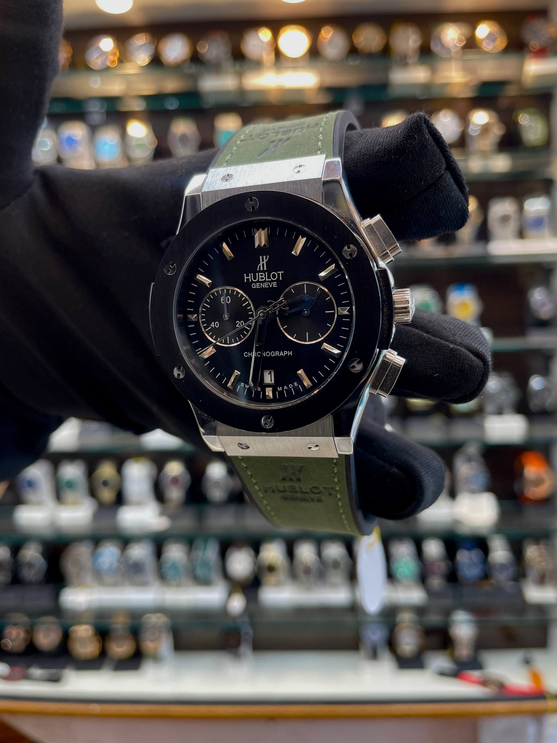 Hublot Big Bang Metal Body Heavy Quality for men green