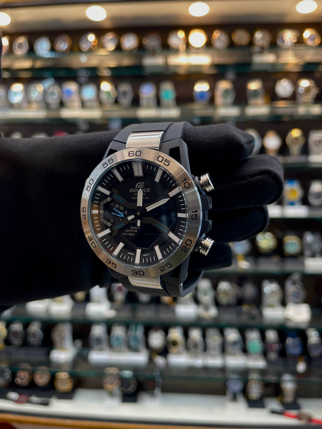 Casio Edifice ECB-2000 now in master piece silicon strap
