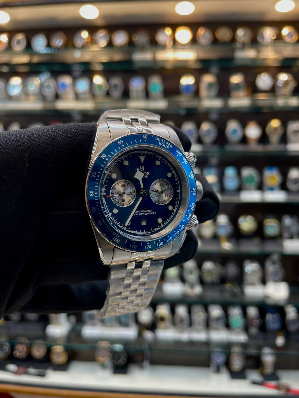 Tudor Black Bay Chrono Boutique edition in master piece