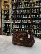 DOLCE & GABBANA MISS SICILY BAG IN LEOPARD 🐆 PRINT LEATHER