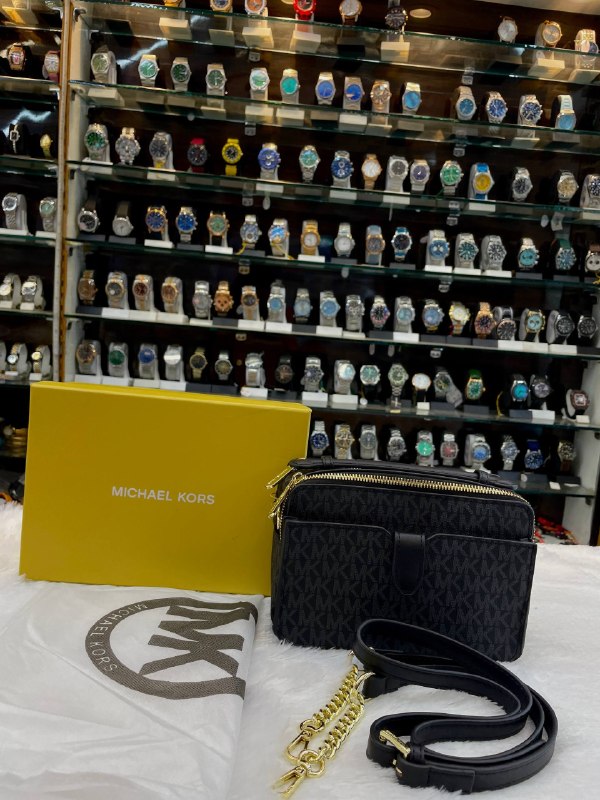 MICHAEL KORS JET SET Set CROSSBODY BAG FULL BLACK FOR GIRLS