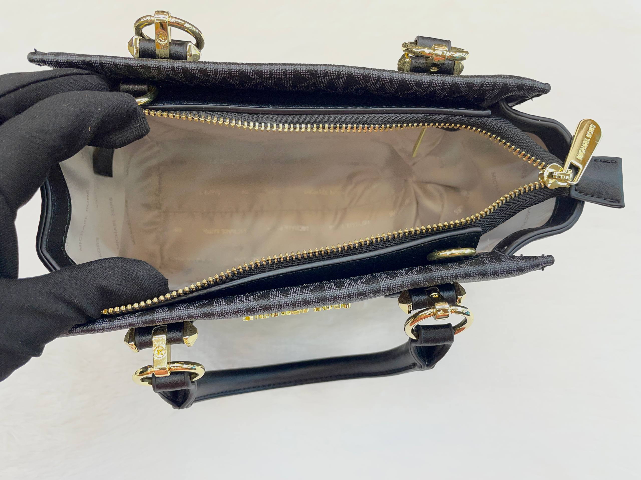 MICHAEL KORS MARILYN SATCHEL BAG FOR GIRLS 🤩 BLACK