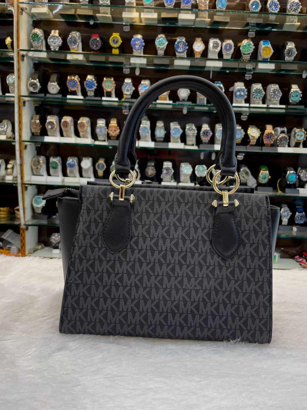 MICHAEL KORS MARILYN SATCHEL BAG FOR GIRLS 🤩 BLACK