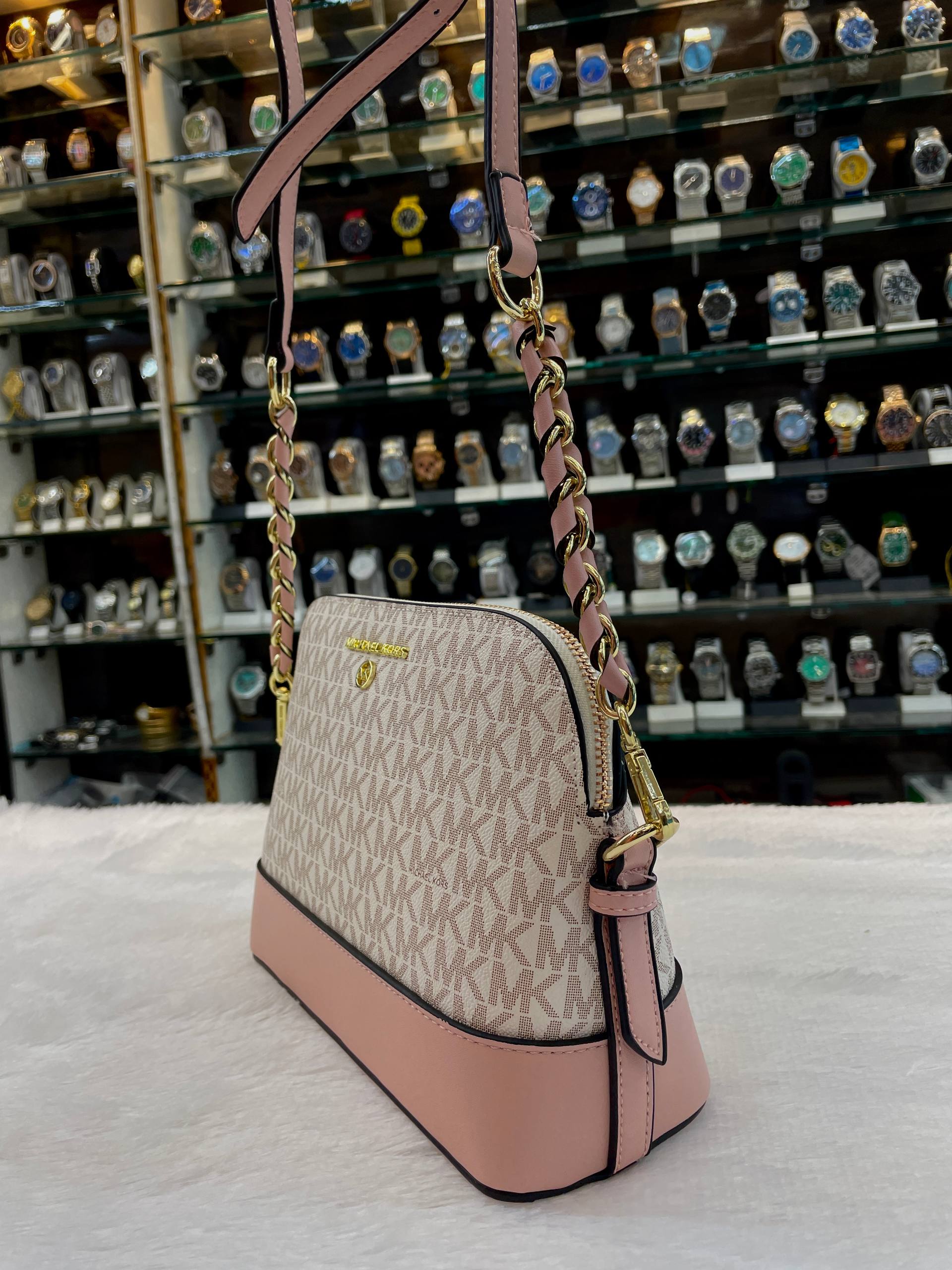 MICHAEL KORS MK JET SET CHARM DOME CROSSBODY BAG FOR GIRLS