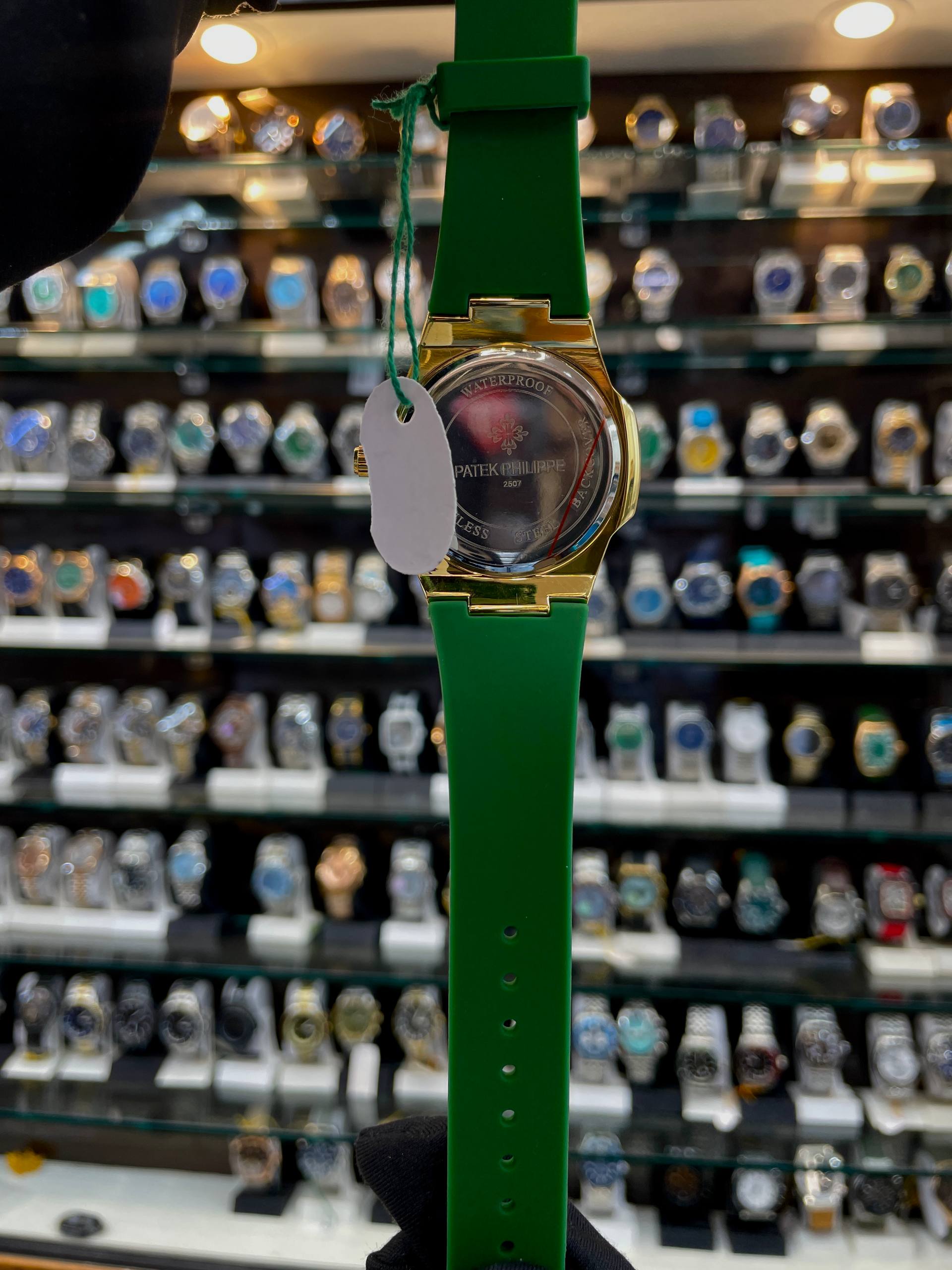 PATEK PHILIPPE NOW IN SLIM BODY FOR MENS GREEN