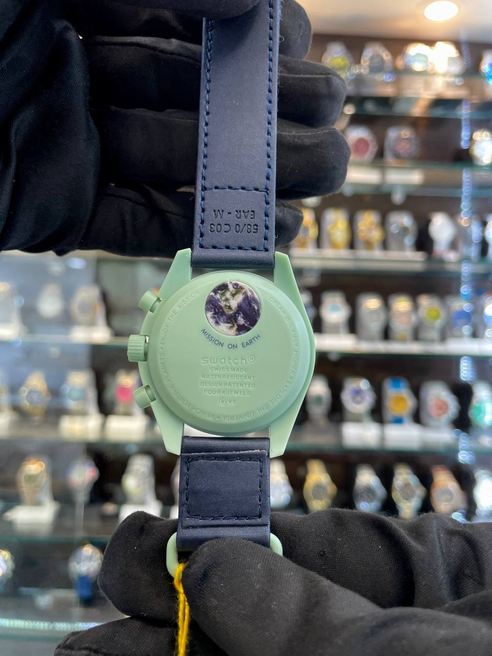 Omega Swatch now under budget blue