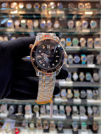 OMEGA SEAMASTER DIVER 300M, 42 MM IN MASTER PIECE 🤩 DUAL TONE 🥇 BLACK