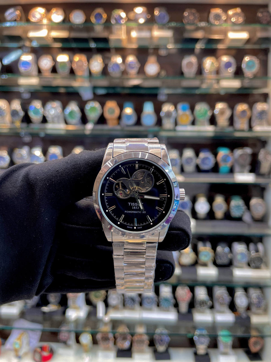 TISSOT POWERMATIC 80 NOW IN AUTOMATIC ⚙️ BLUE 💙