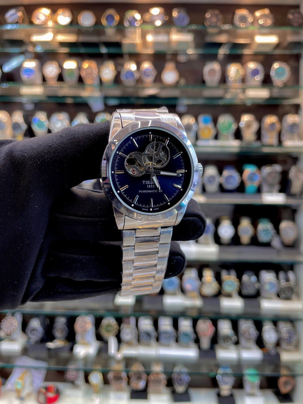 TISSOT POWERMATIC 80 NOW IN AUTOMATIC ⚙️ BLUE 💙