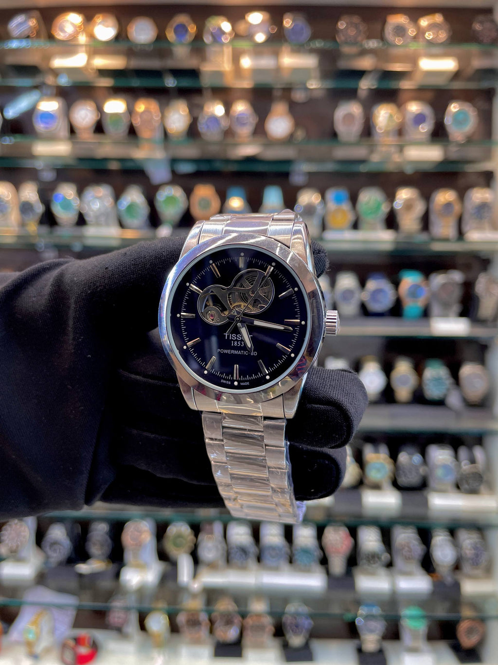 TISSOT POWERMATIC 80 NOW IN AUTOMATIC ⚙️ BLUE 💙