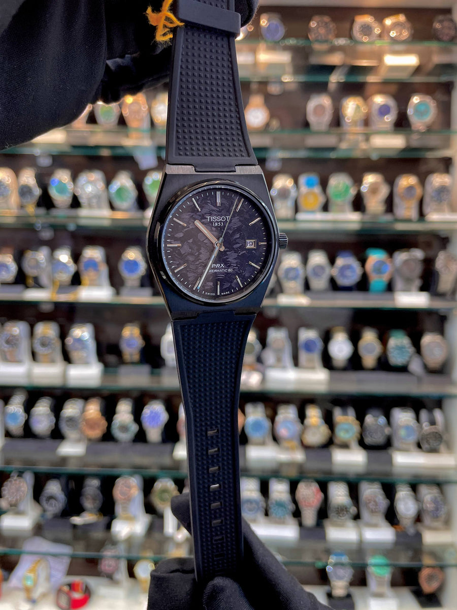 TISSOT PRX CARBON 40.5MM IN MASTER PIECE 🤩 LIMITED EDITION