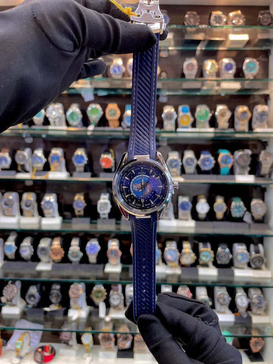 OMEGA SEAMSTER WORLD 🌍 TIME NOW IN BUDGET 😁 FOR MENS 👨